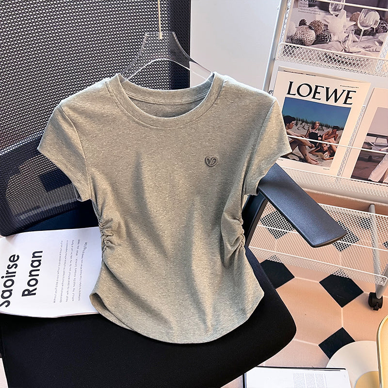 Embroidered Casual Slim Fit Shirt