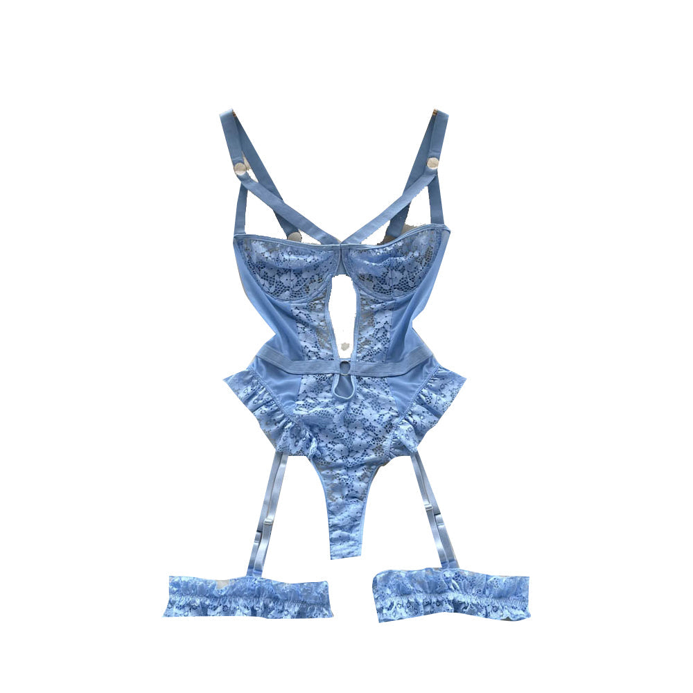 Sheer Allure Lace Jumpsuit