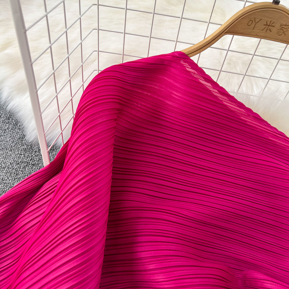 One Shoulder Maxi Party Dress