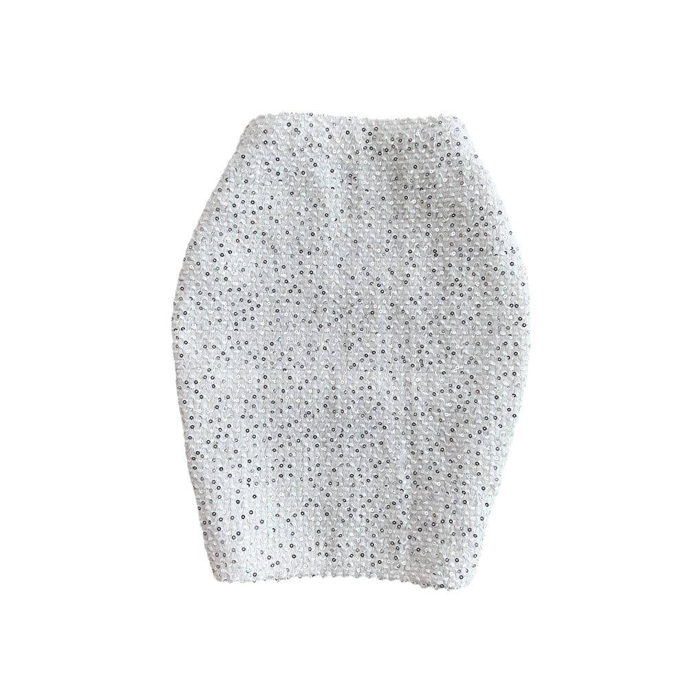 Shine Stretchy Sequin Pencil Skirt