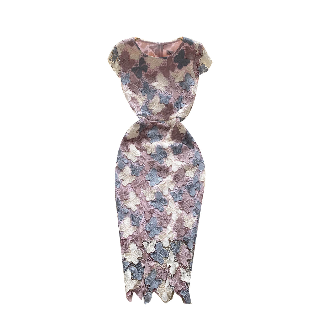 Luna Butterfly Lace Maxi Dress