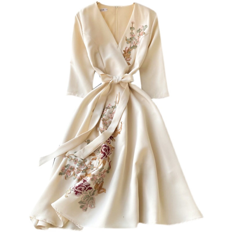 French Medium Length Dress