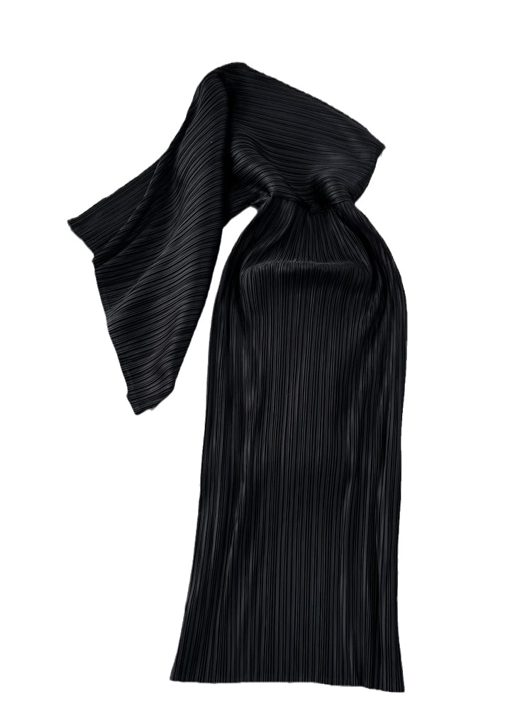 One Shoulder Maxi Party Dress