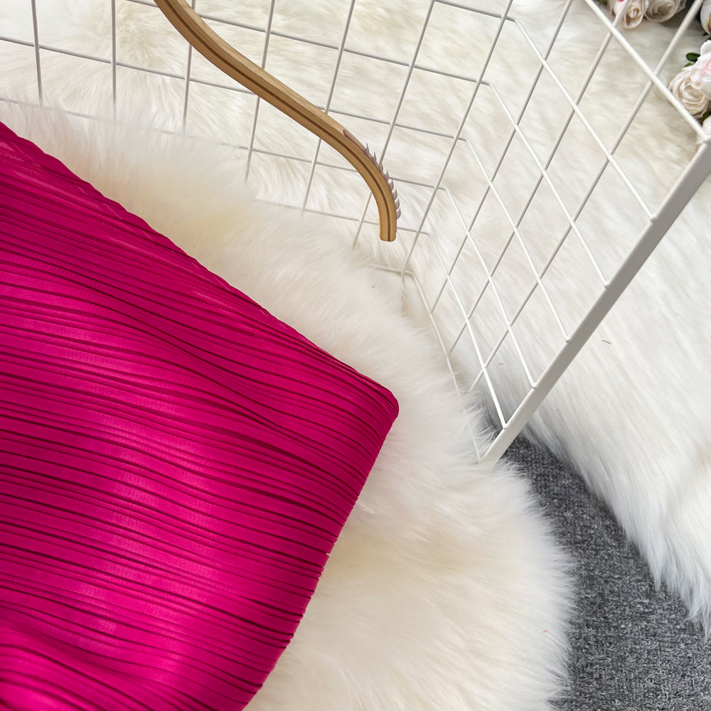 One Shoulder Maxi Party Dress