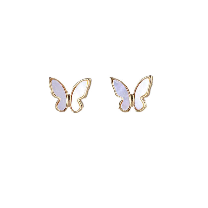 Vintage Butterfly Wings Stud Earrings