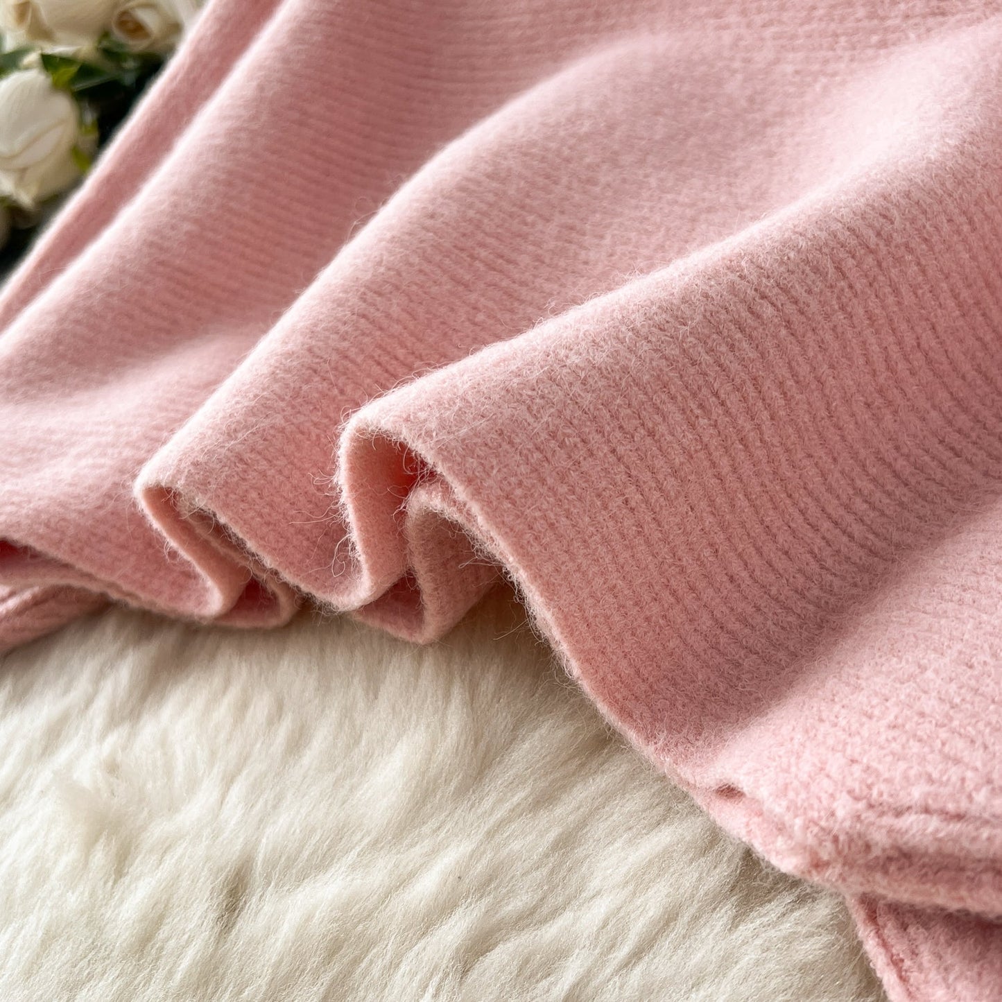 Creamy Colors Knitted 2Pcs