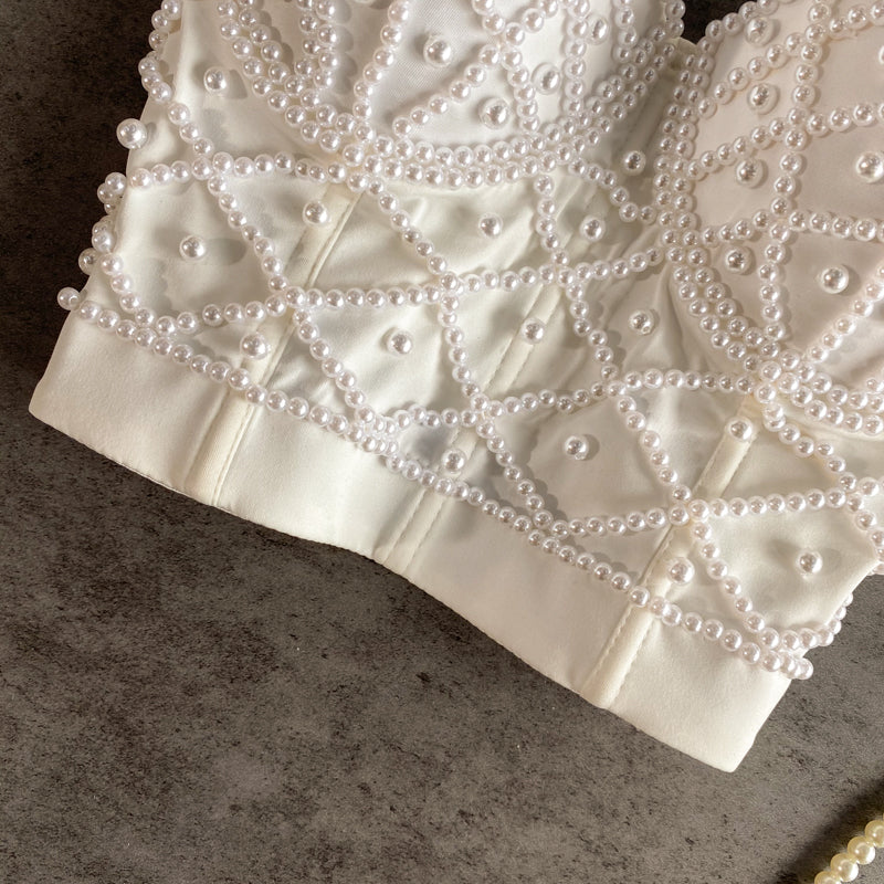 Women's Night Out Camisole with Pearls