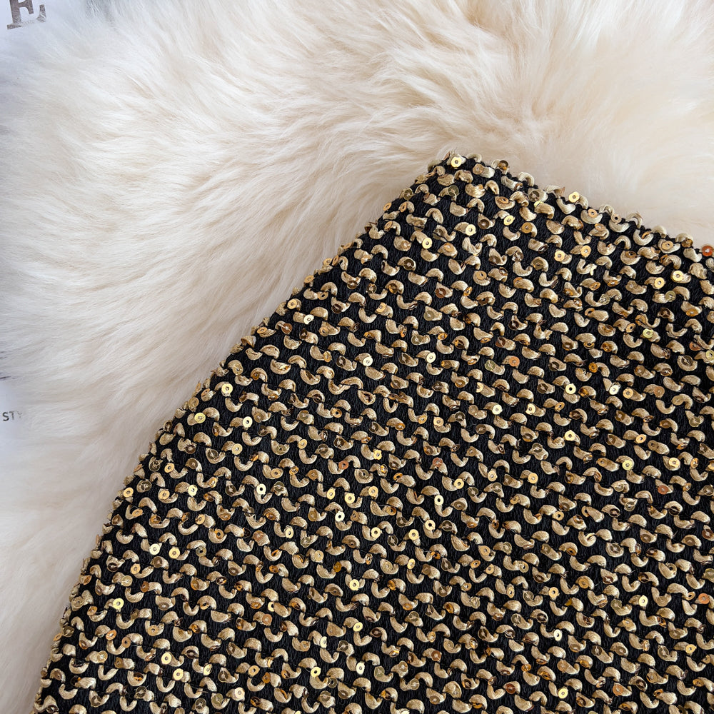 Shine Stretchy Sequin Pencil Skirt