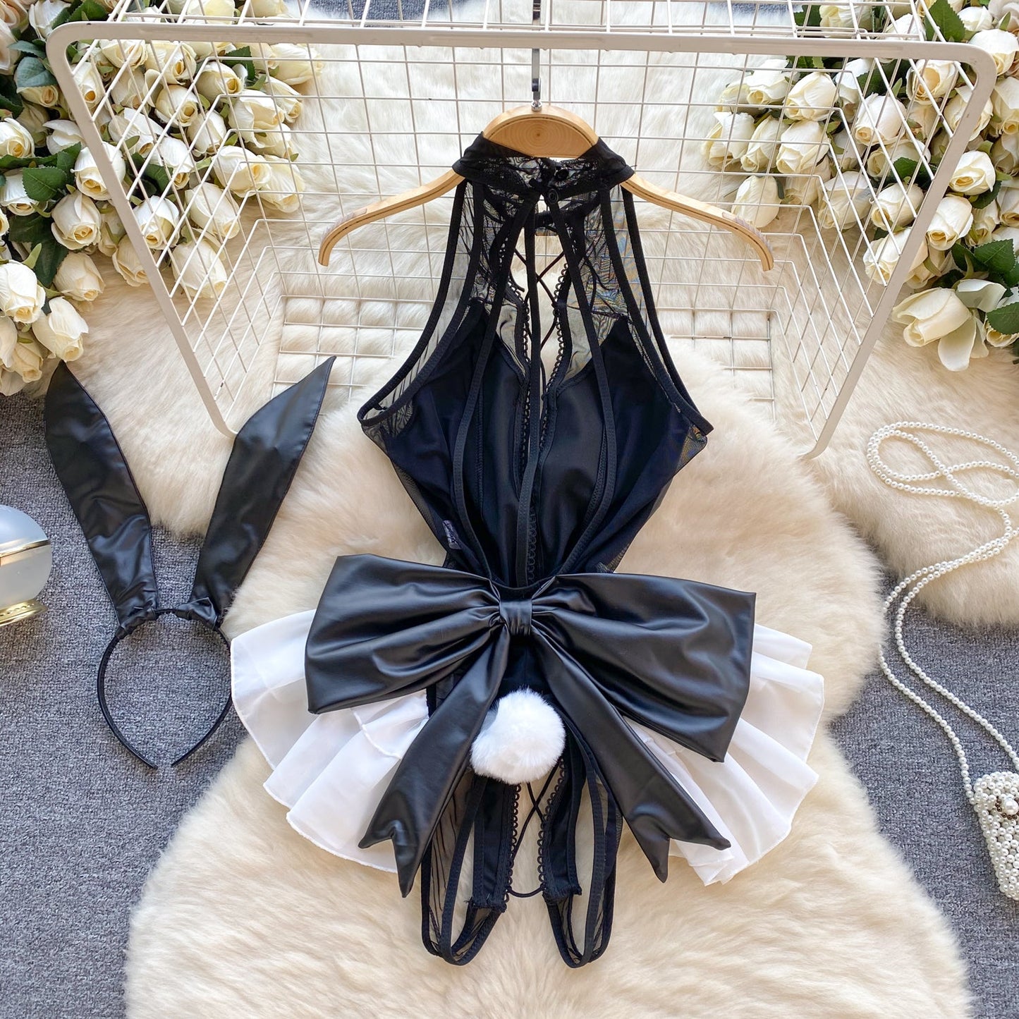 Sexy Benny Girl Halter Lingerie