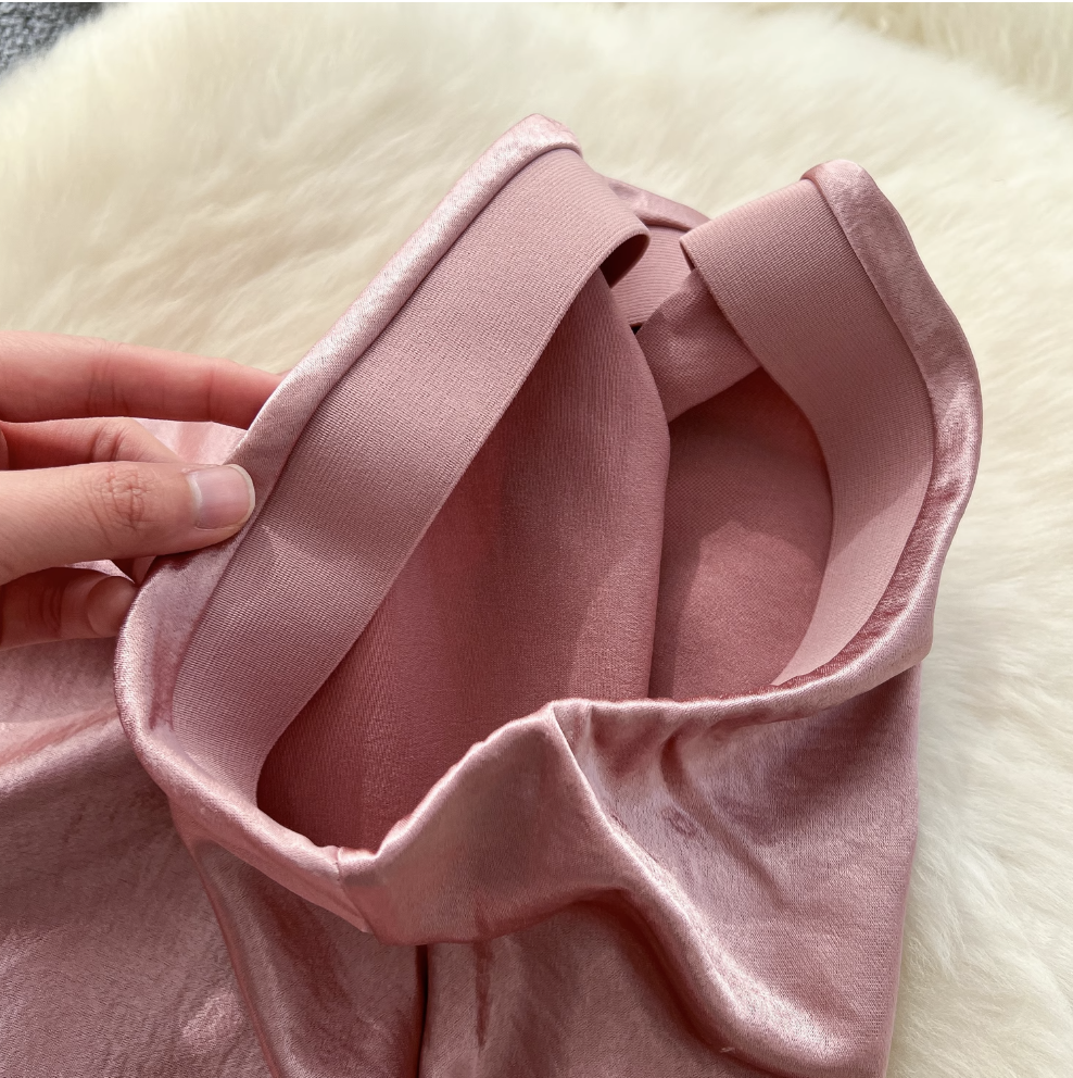 Women's Elegant Satin Fishtail Skirt