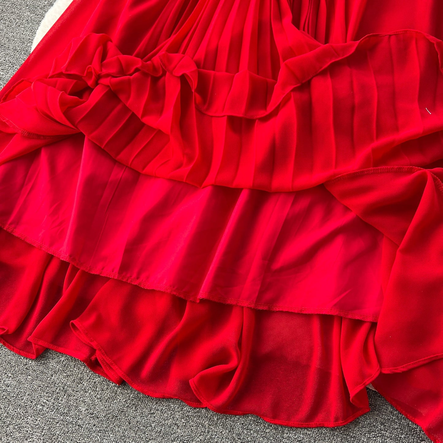 Glamour Sparkle Flare Sleeve Dress