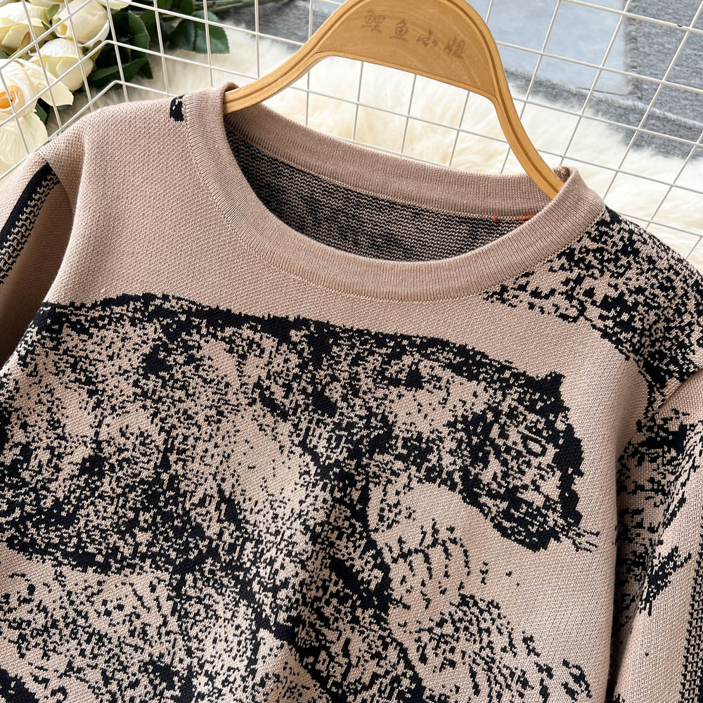 Athleisure Print Hoodie & Sweatpants Set - 2