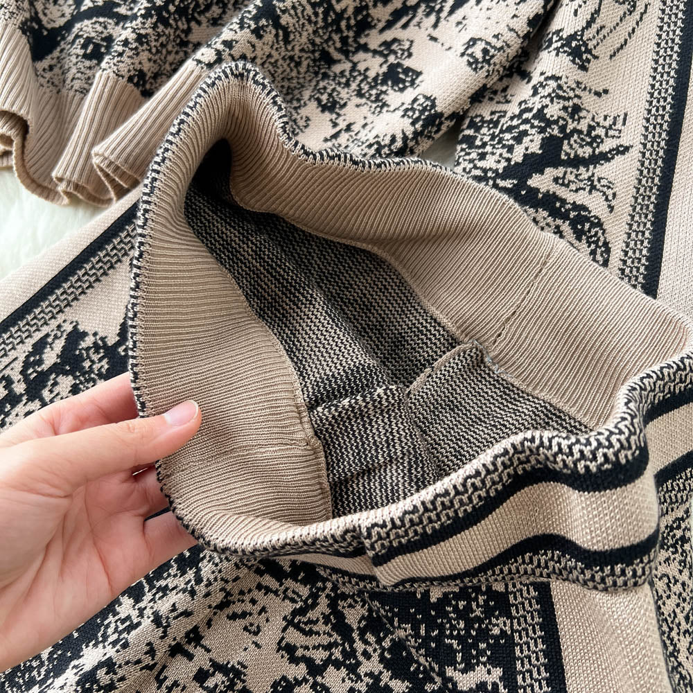 Athleisure Print Hoodie & Sweatpants Set - 2