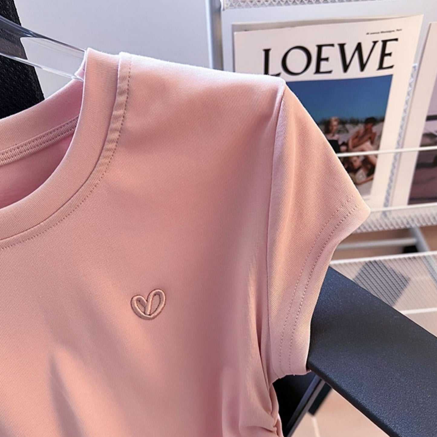 Embroidered Casual Slim Fit Shirt