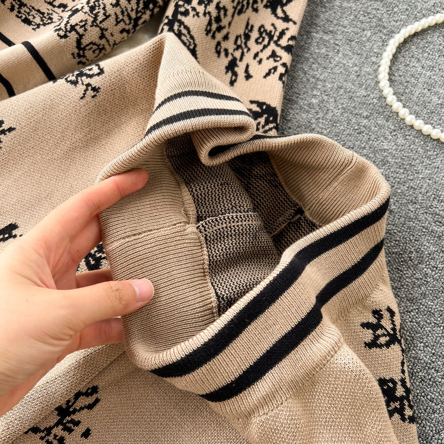 Athleisure Print Hoodie & Sweatpants Set - 1