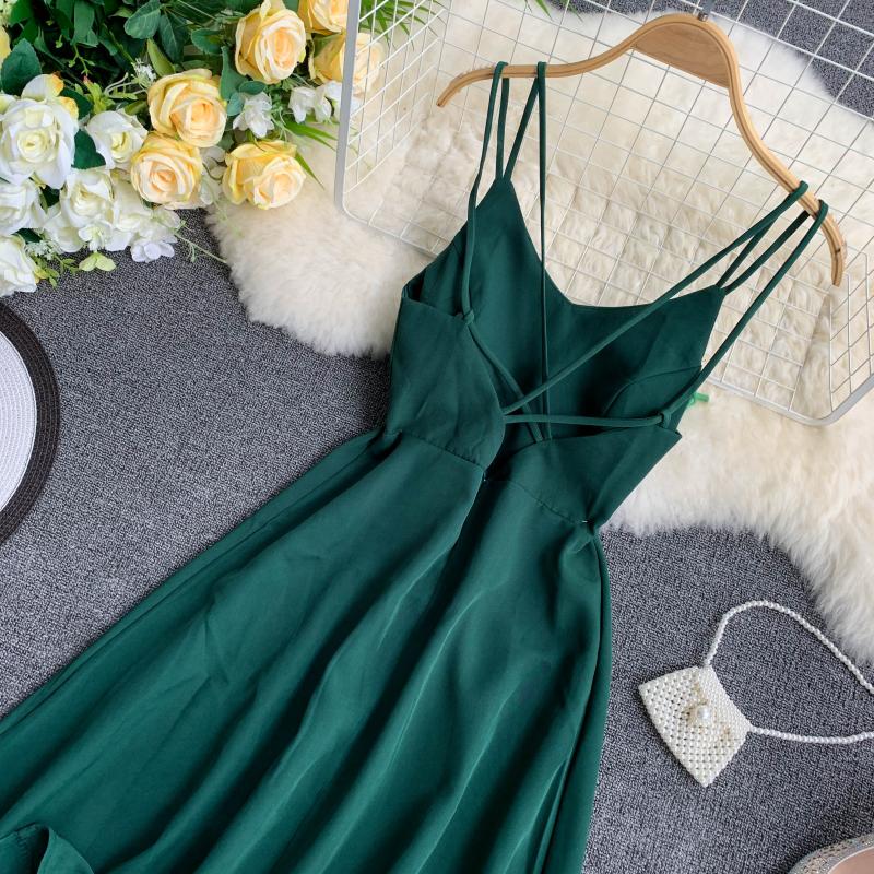 Awesome Halter Summer Slip Dress