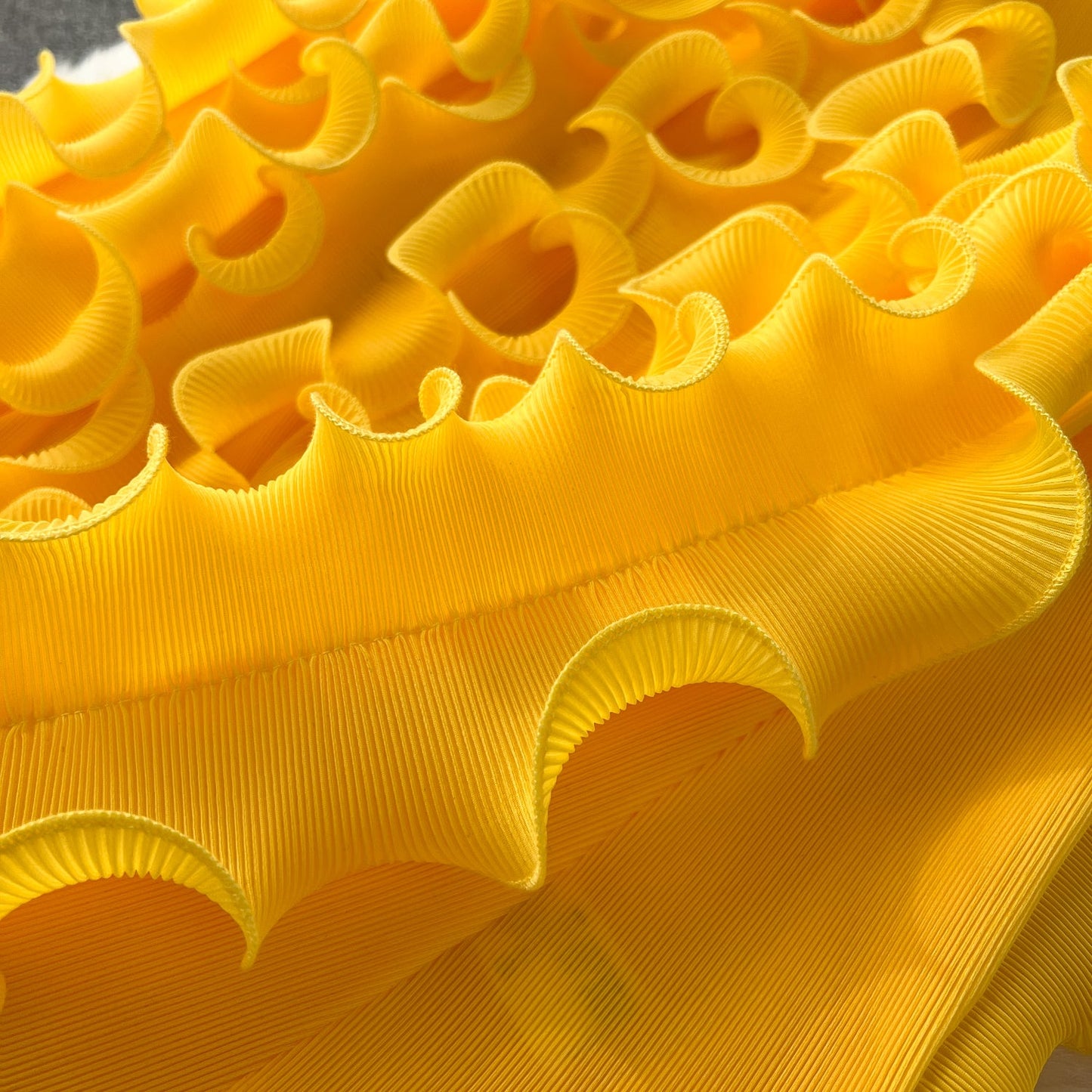 Dopamine Colors 3D Ruffled Dress