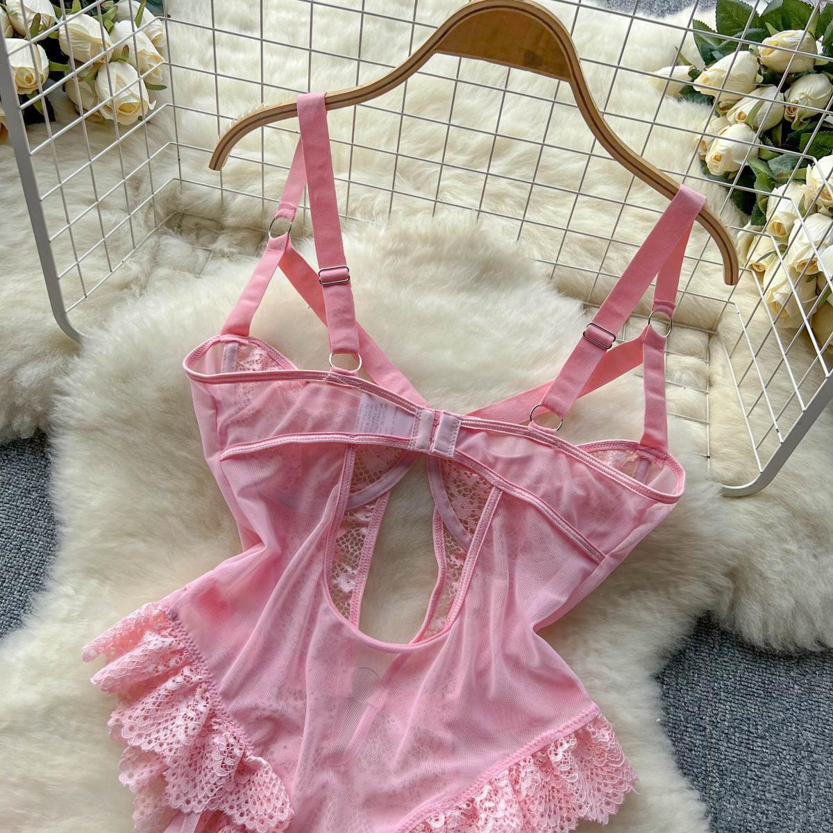 Sheer Allure Lace Jumpsuit