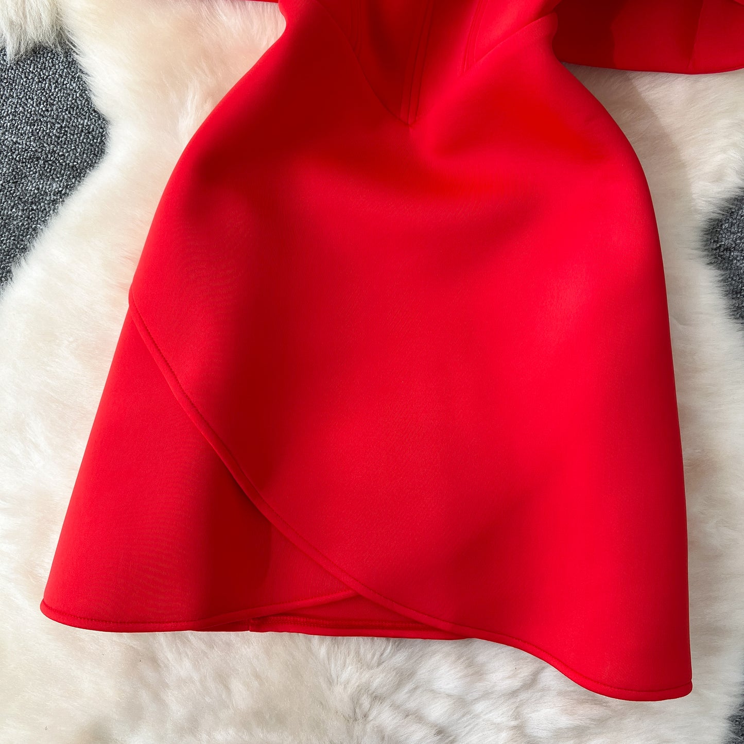 Design Colorful Bow Party Dress
