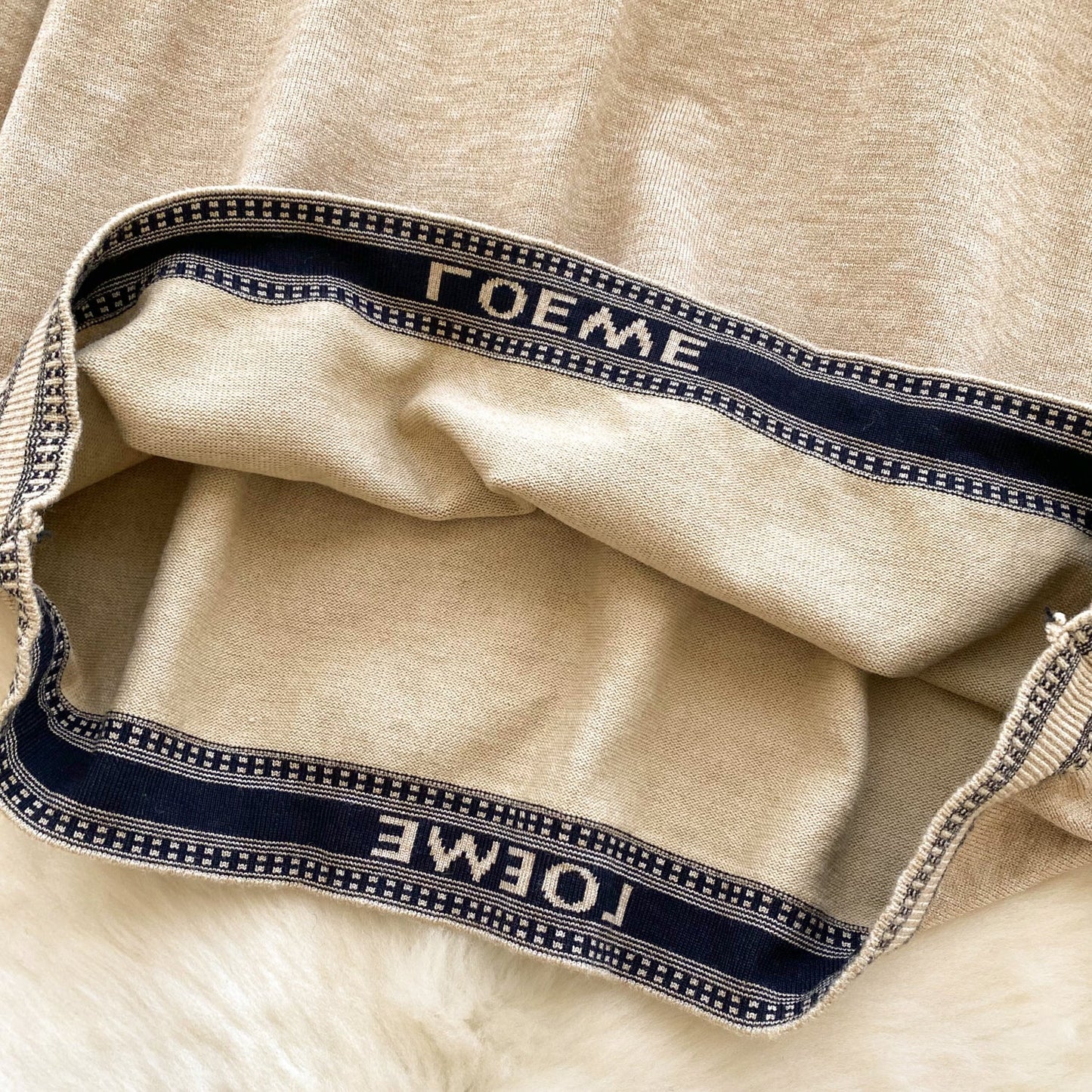 Women's Knit & Elastic Waist Trousers Set