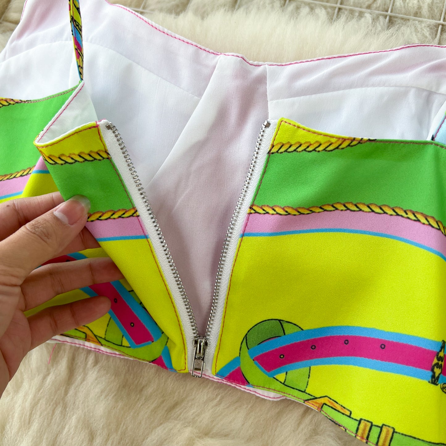 Colorful Printed 2pcs