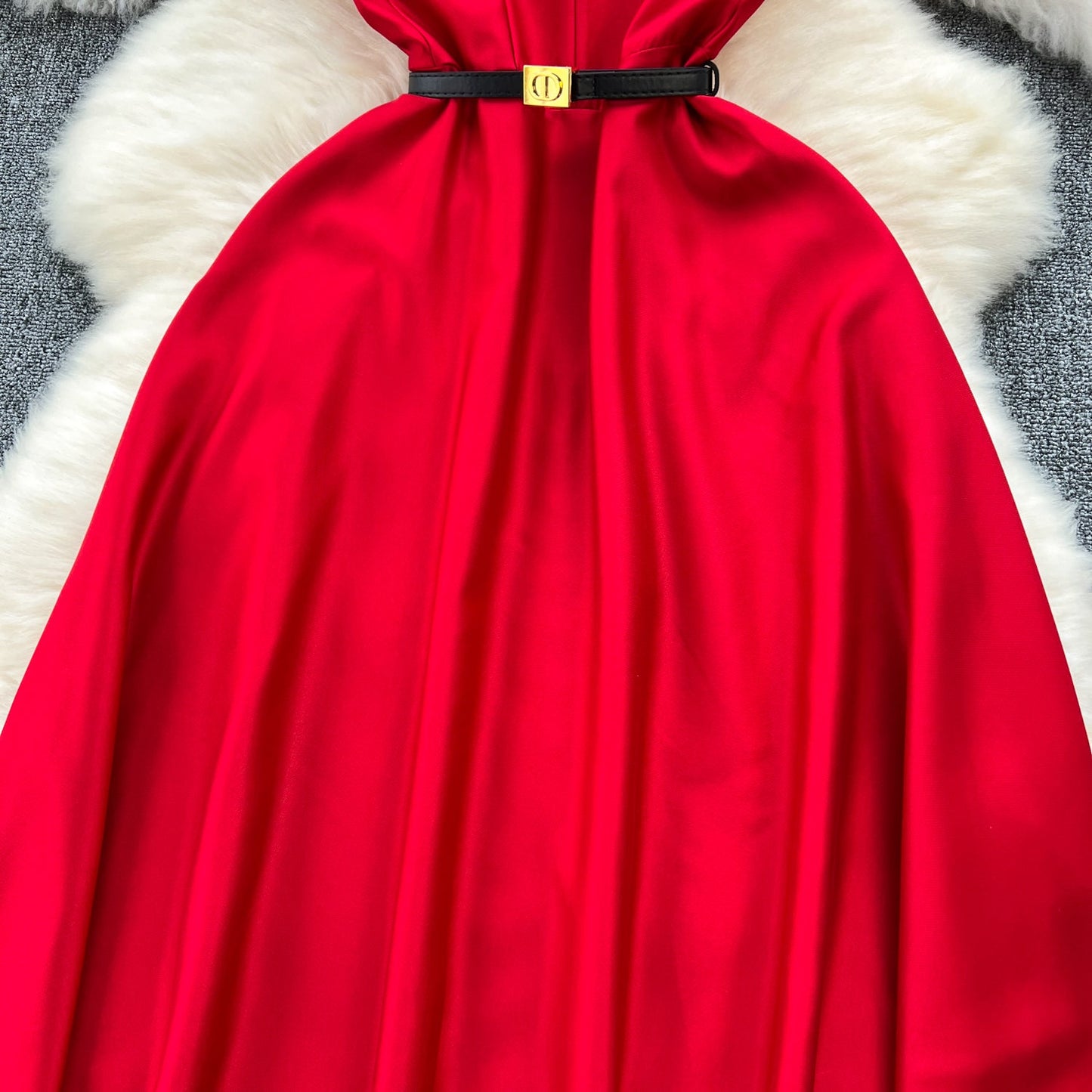 Women's Classic V-Neck Sheath Dress