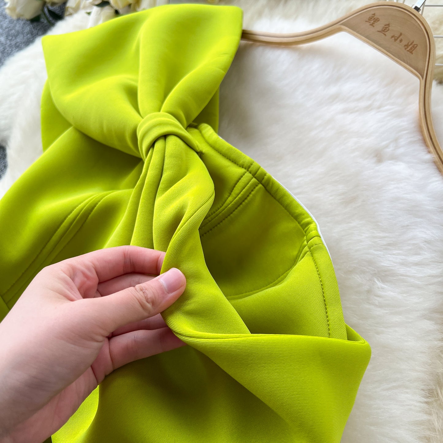 Design Colorful Bow Party Dress