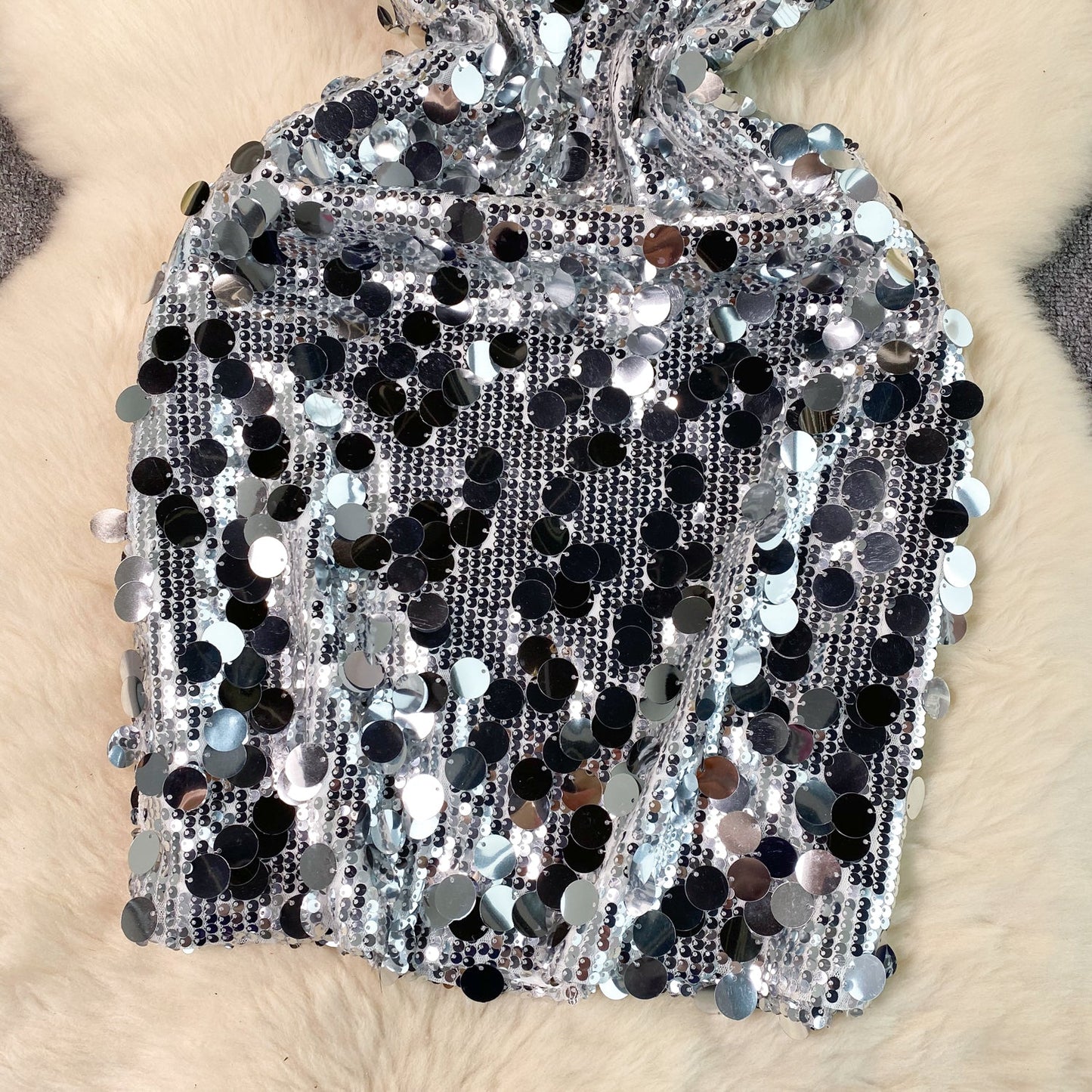 Disco Fever Sequin Mini Dress