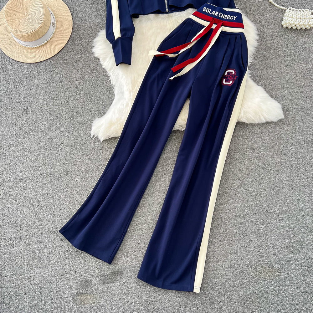 Women's 3 Piece Matching Outfit - Hoodie + Camisole + Trousers