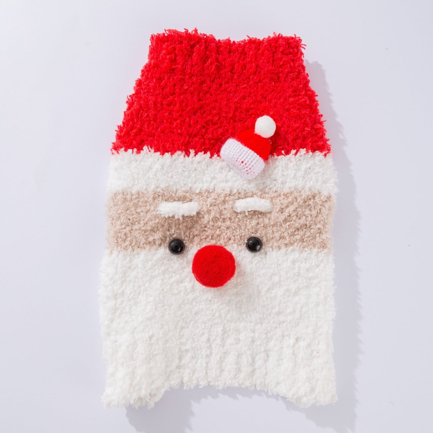 Santa Claus Knit Sweater Vest for Dogs and Cats