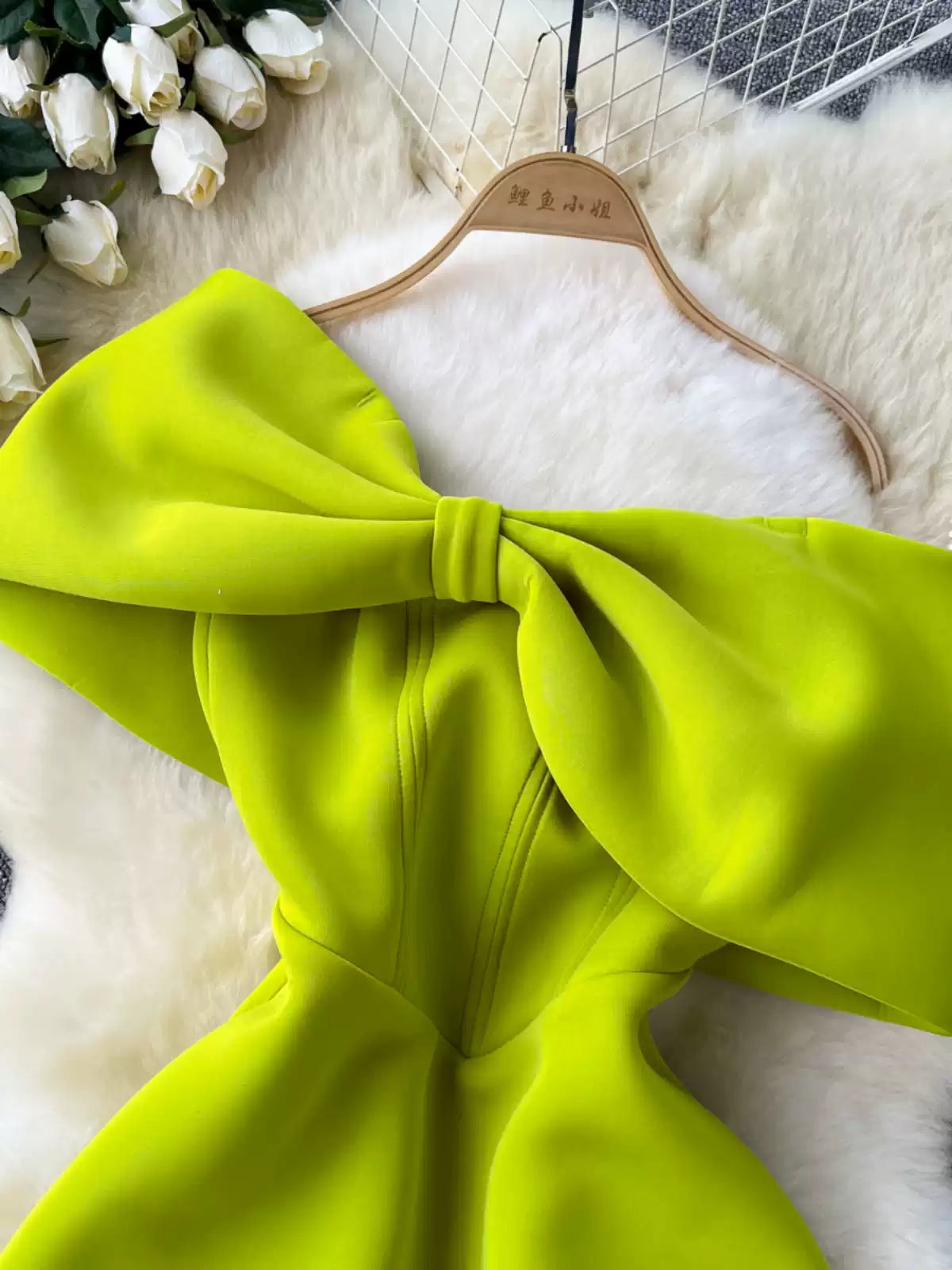 Design Colorful Bow Party Dress