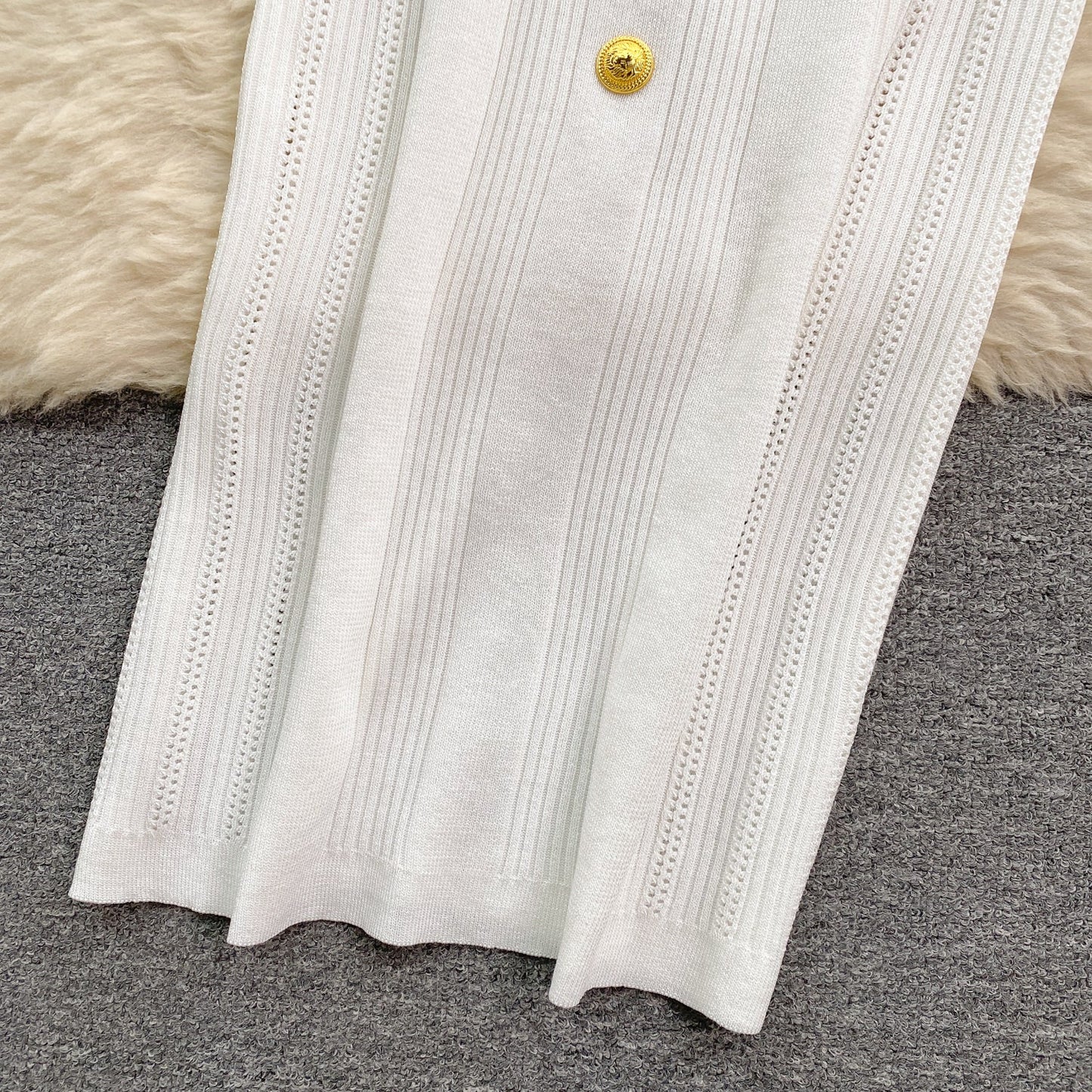 Elegant Knitwear&Skirt Knitted 2Pcs