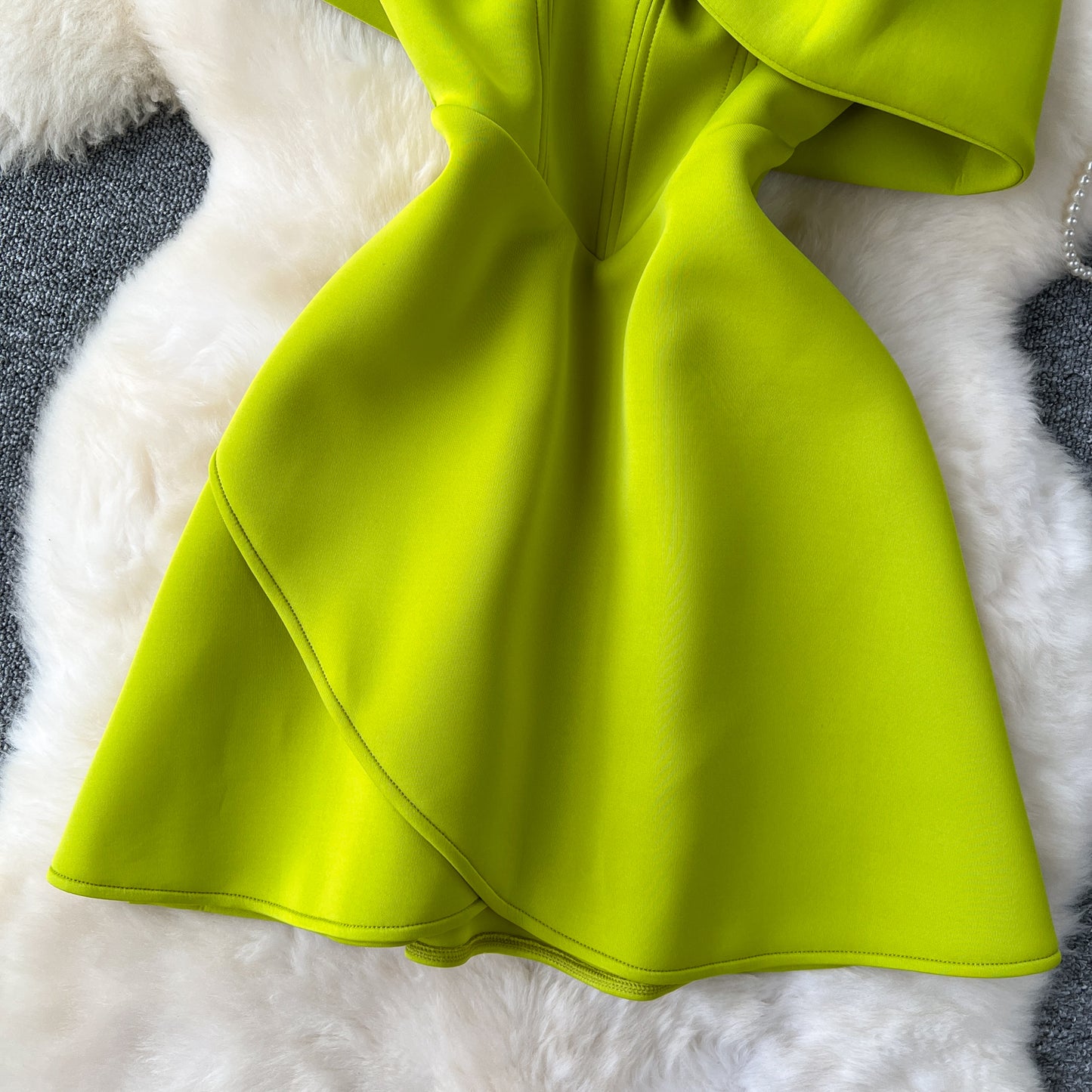 Design Colorful Bow Party Dress