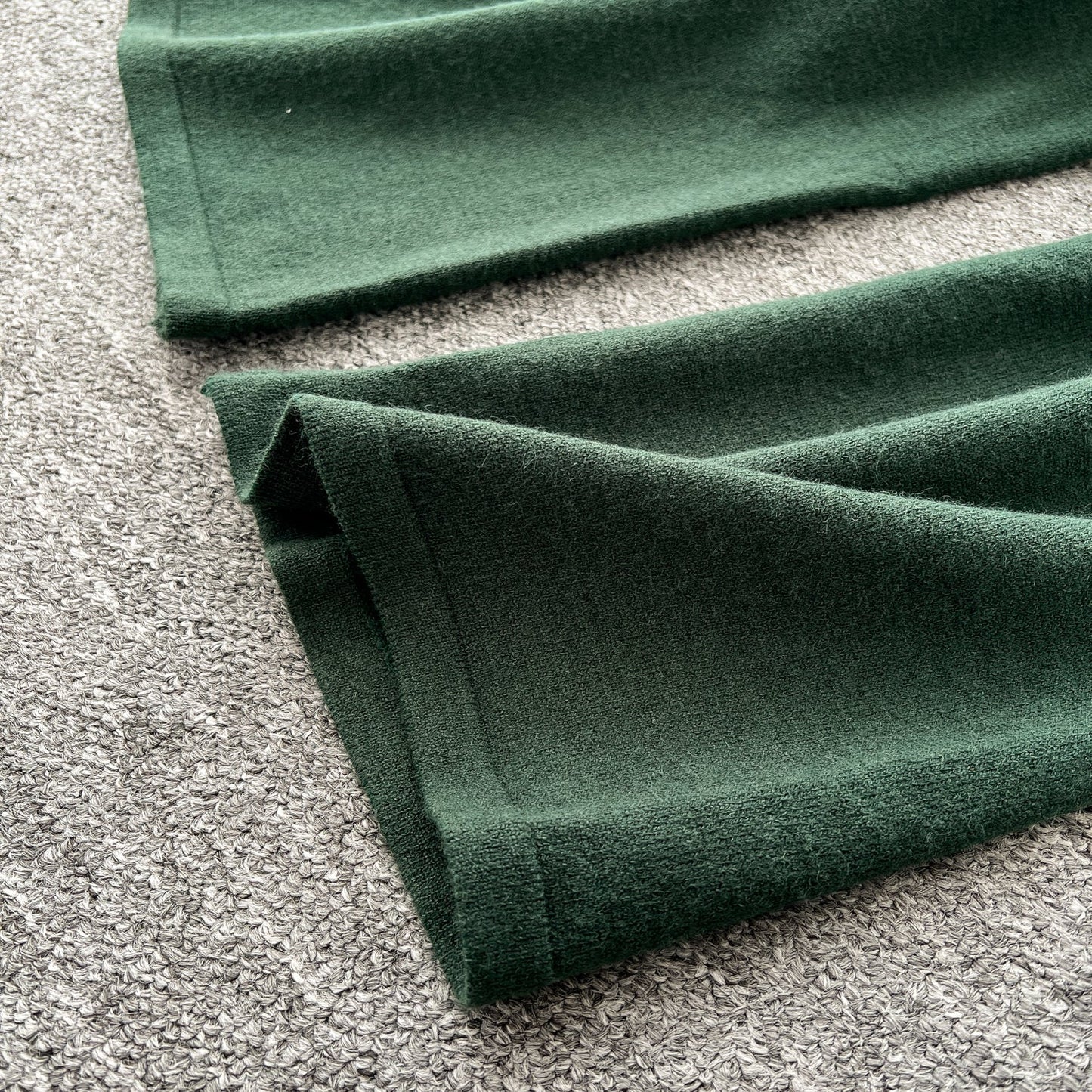 Asymmetric Block Knit & Relaxed Pant Duo