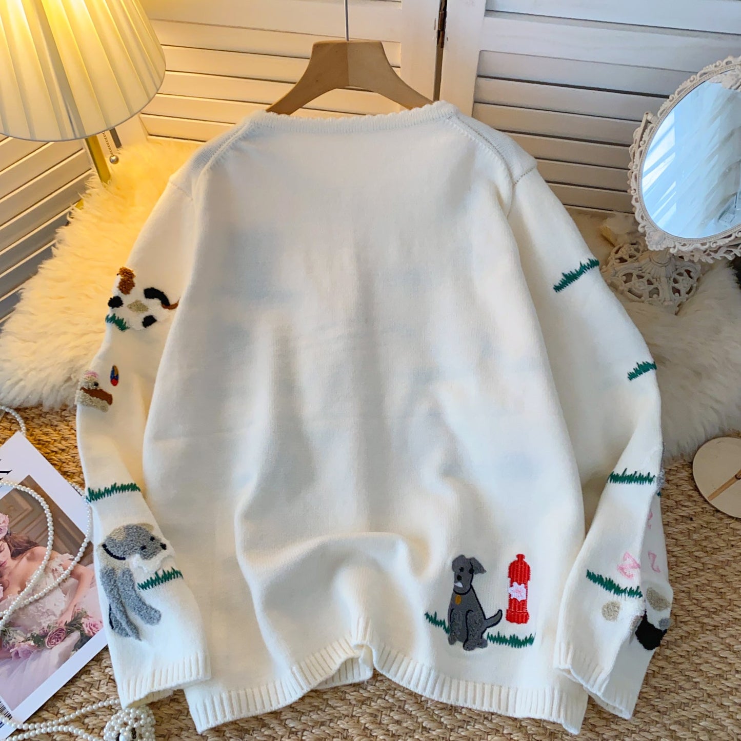 Tokyo Street Animal Embroidery Blazer