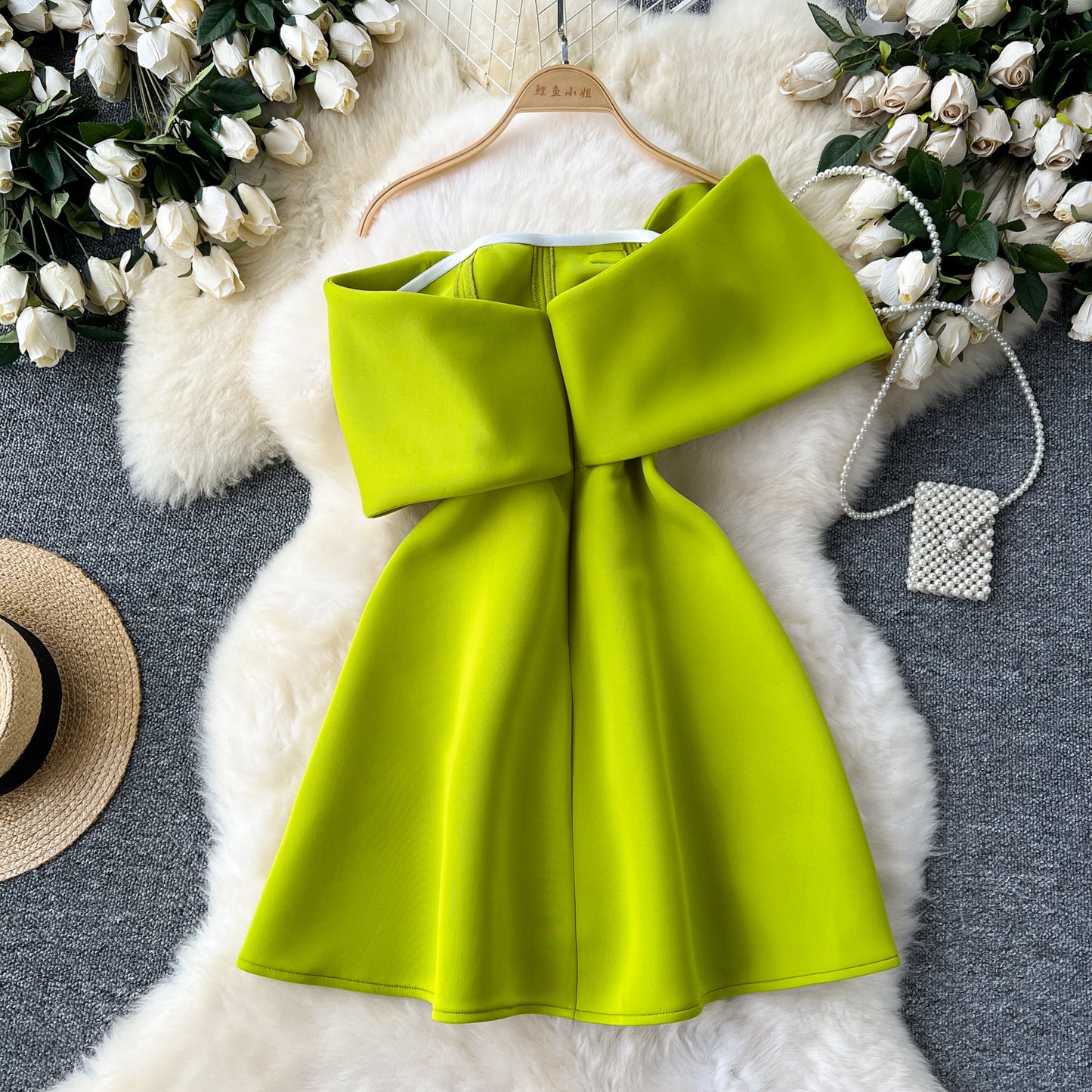 Design Colorful Bow Party Dress