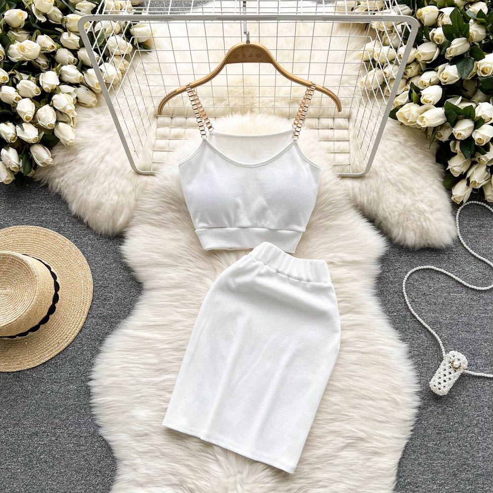 Halter Top & Mini Skirt Set