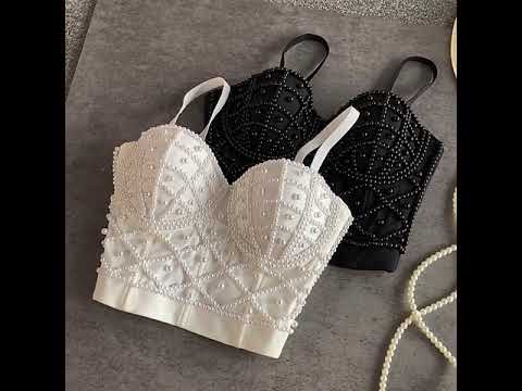 Women's Night Out Camisole with Pearls