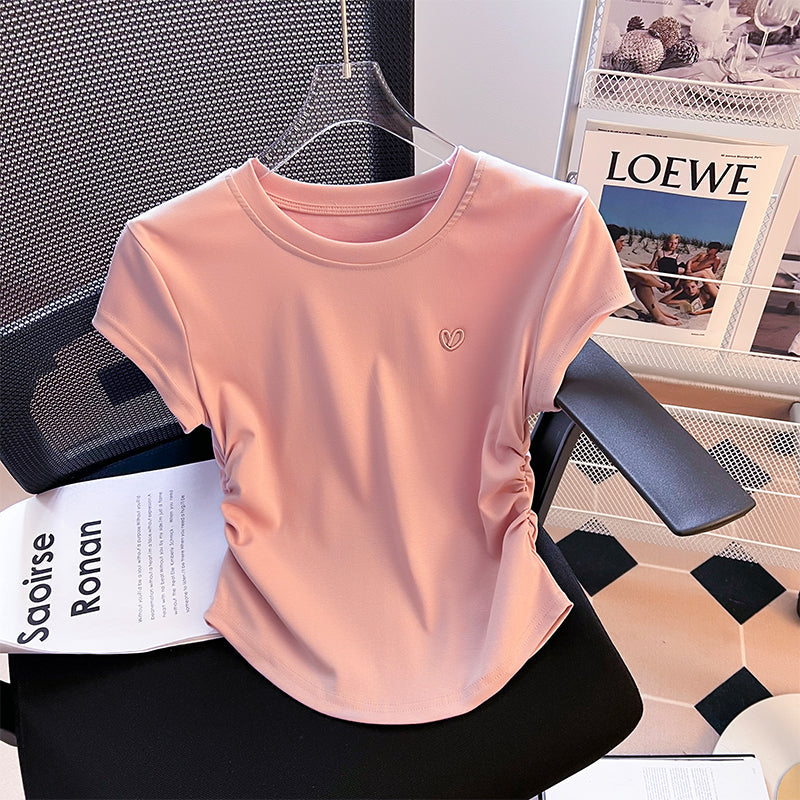 Embroidered Casual Slim Fit Shirt