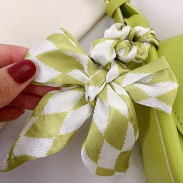 Haute Crossbody Bag with Ribbon