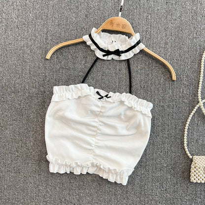 Sexy Backless Plunge Tank Top