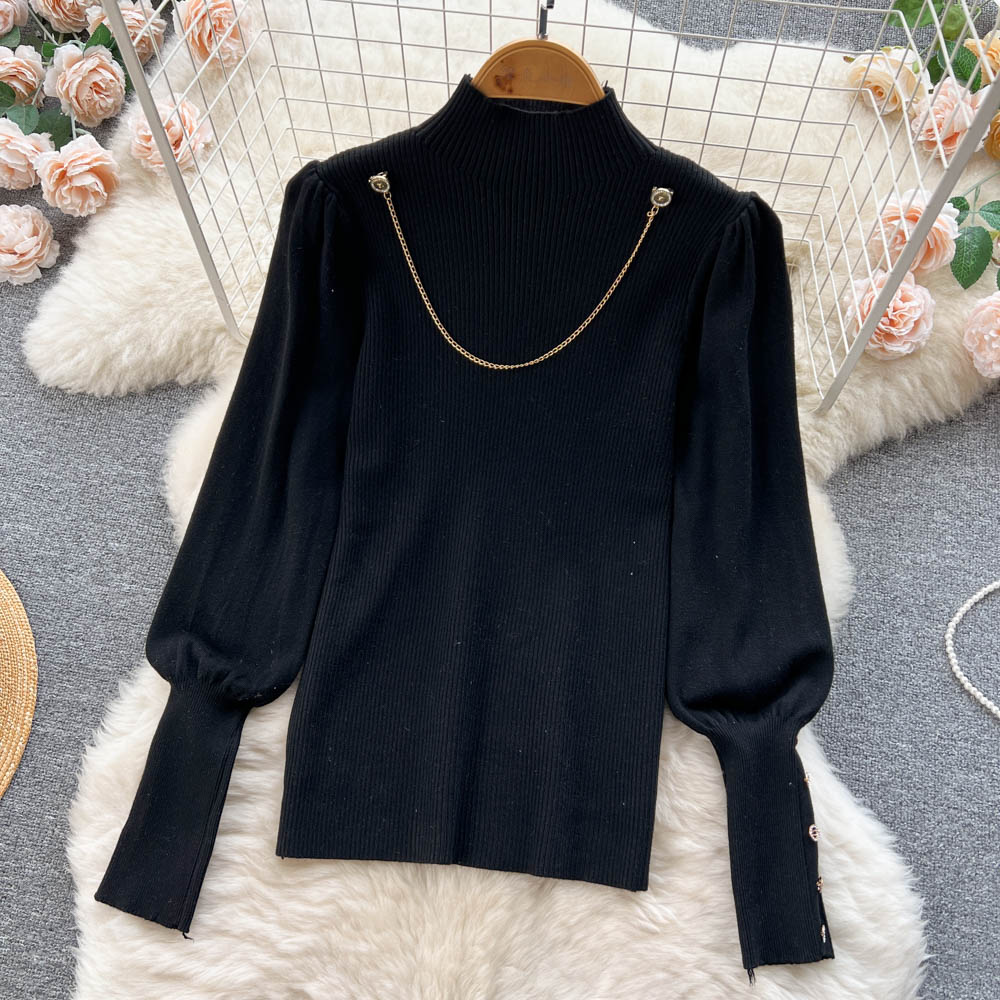 Ensemble 2 pièces pull à col roulé et jupe écossaise