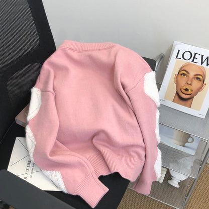 Floral Decorated Handcrafted Cardigan