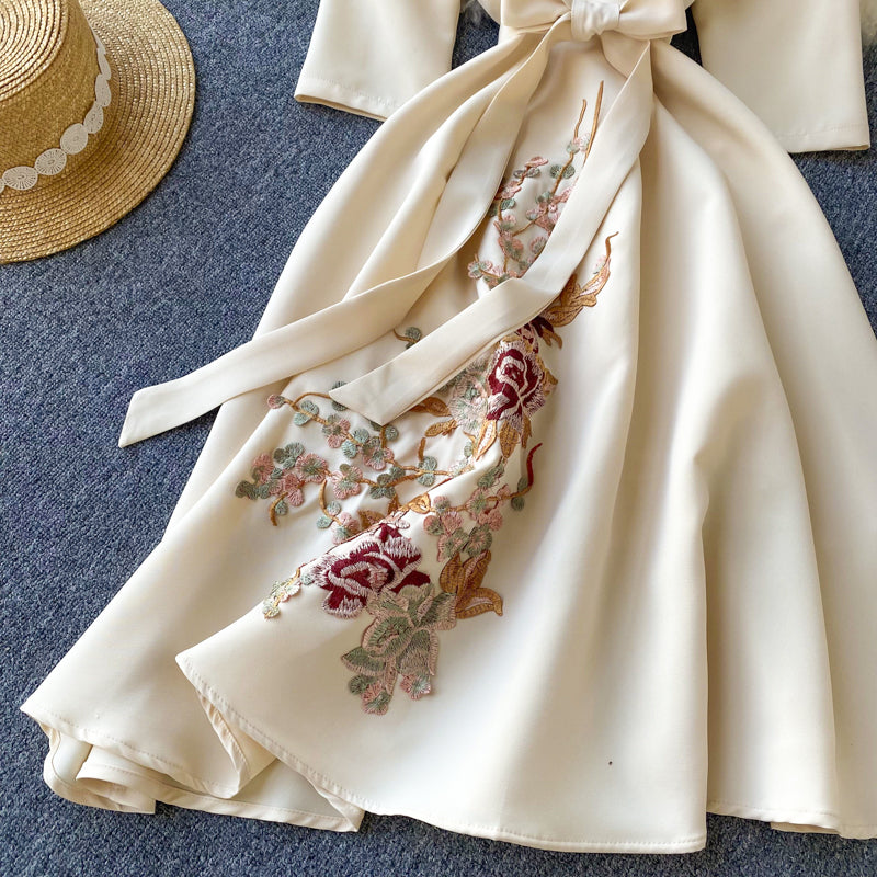 French Medium Length Dress
