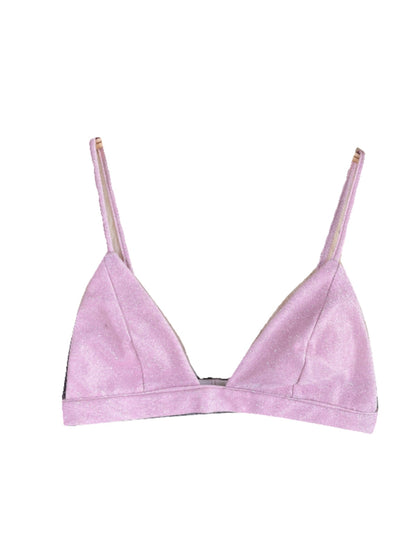 Chic Glossy Sequin Lingerie Top