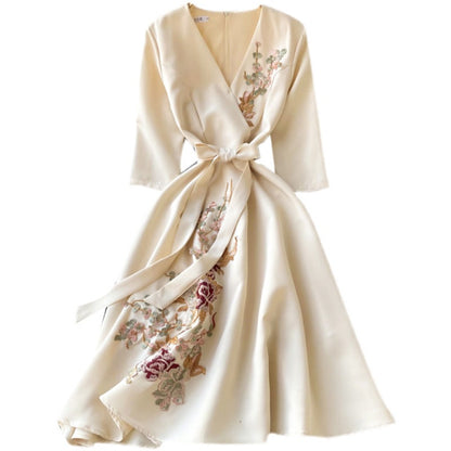 French Medium Length Dress