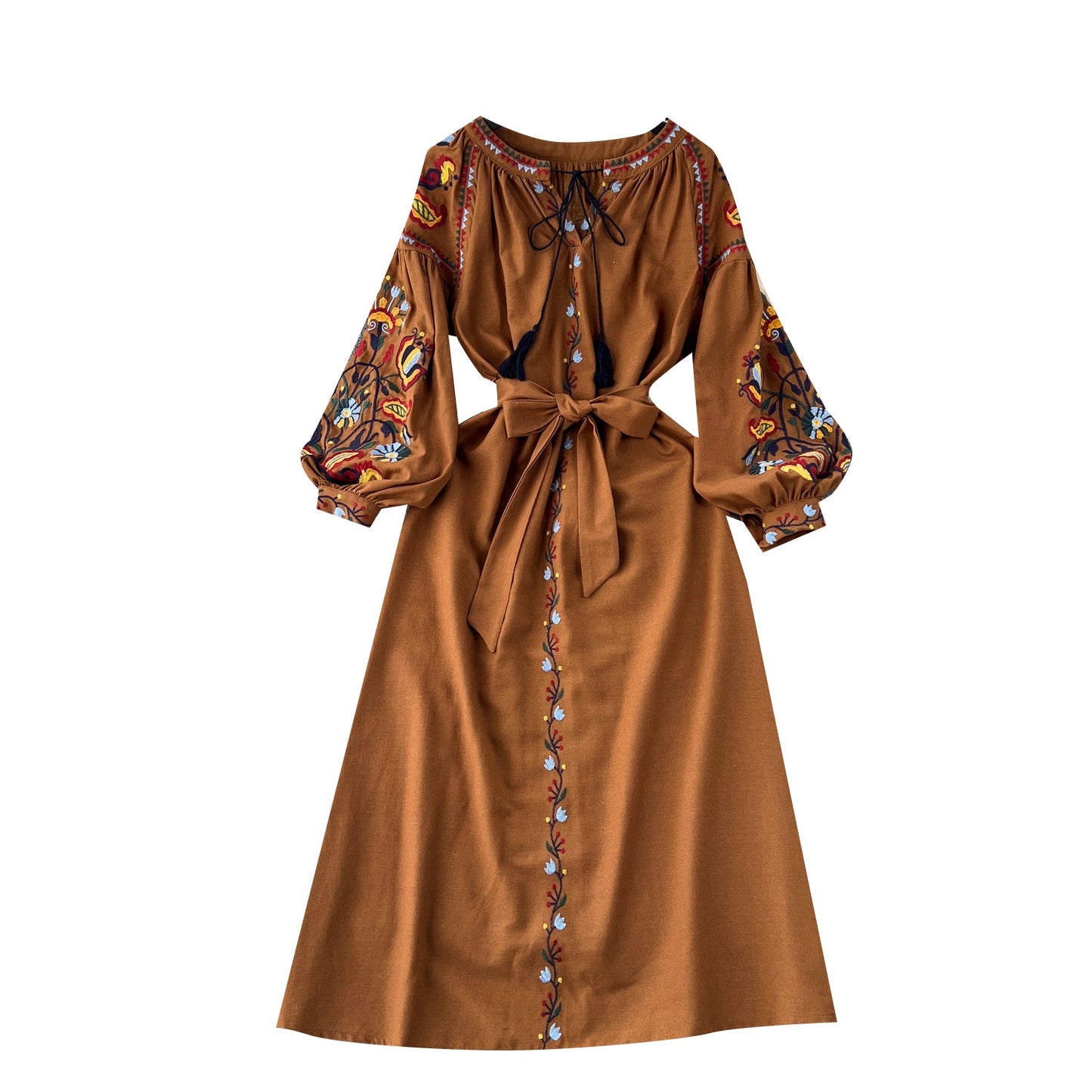 Bohemian Free Spirit Floral Dress