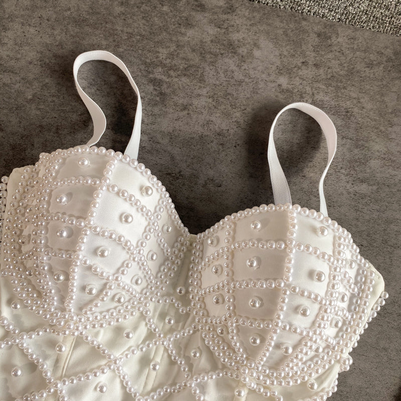 Women's Night Out Camisole with Pearls