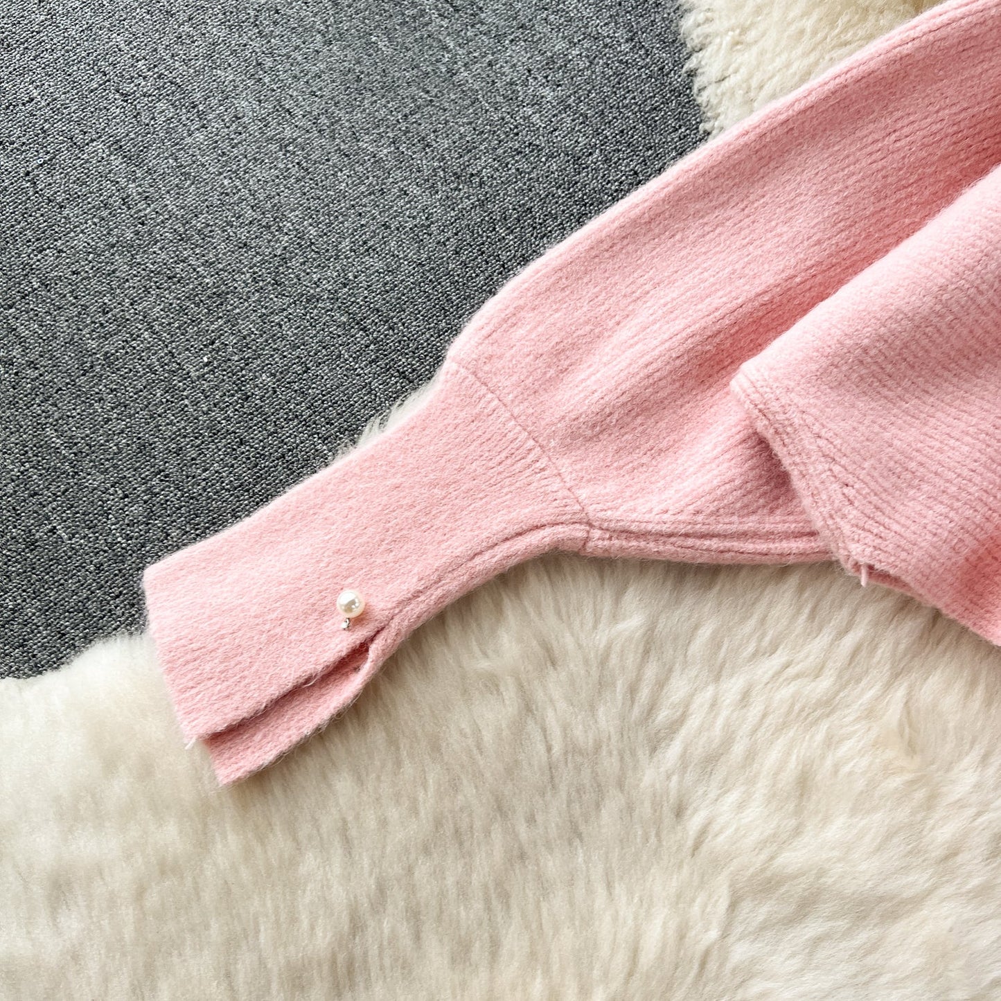 Creamy Colors Knitted 2Pcs