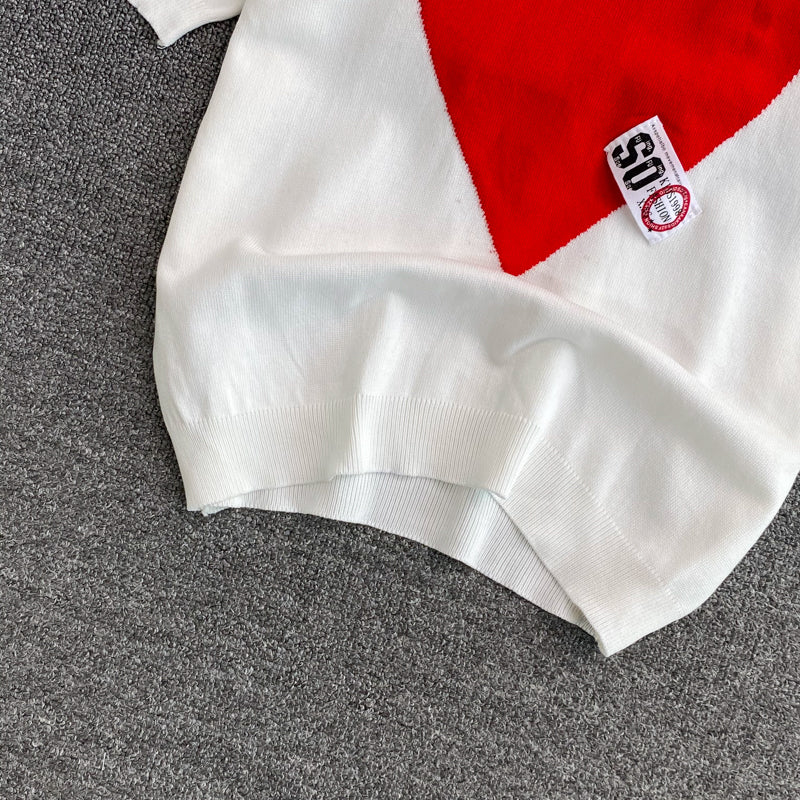 Love Ice Silk Short Sleeve T-Shirt